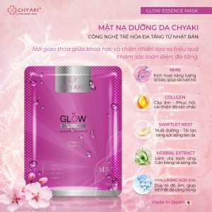 MẶT NẠ DƯỠNG DA CHYAKI NHẬT BẢN CHỨA NMN – GIÚP PHỤC HỒI VÀ LÀM TRẮNG DA, ĐẢO NGƯỢC DẤU HIỆU LÃO HÓA DA